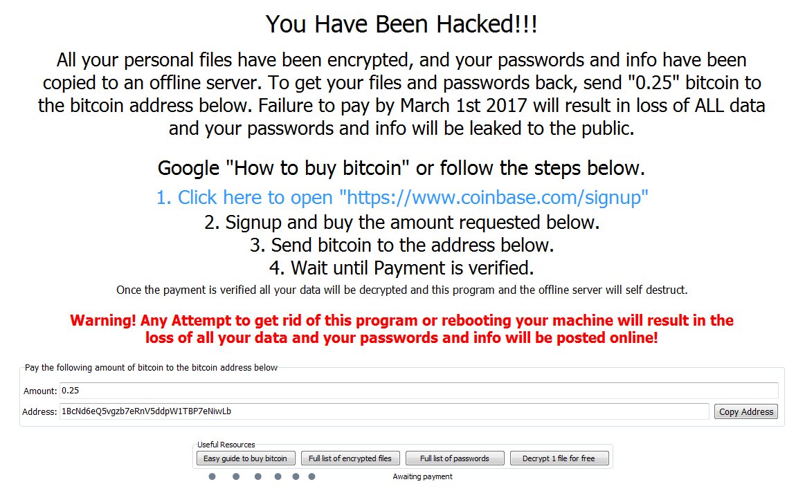 Image result for samas ransom